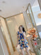 IMG 126 of Summer Pajamas Women Silk Korean Strap Cartoon Adorable Casual Loungewear Sets Sleepwear