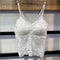 Img 3 - Lace Bare Back Bra One Piece Strap Flattering Outdoor Bralette Anti-Exposed Sexy Women