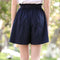 Img 3 - Shorts Women Summer Wide Leg Pants Casual Loose Elegant Teenage Girl High Waist