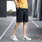 Summer Men Casual Shorts Straight Pants Sporty Cargo Mid-Length Beach Shorts