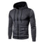 IMG 105 of Sweatshirt Trendy Sporty Zipper Cardigan Hooded Tops Outerwear