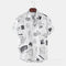 Popular Shirt Hawaii Beach Loose Trendy Short Sleeve Outerwear