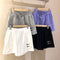Img 1 - Summer Women Student Europe Korean Loose High Waist Casual Cotton Sporty Shorts