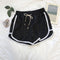 Black Casual Running Shorts Women Summer Loose High Waist Slim Look Outdoor Wide Leg Plus Size Pajamas Pants Activewear