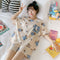 Pajamas Women Summer Short Sleeve Korean Student Thin Plus Size Adorable Cartoon Outdoor Loungewear Sets Sleepwear