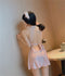 IMG 118 of Summer Pajamas Women Sweet Look Sexy Lace Bare Back Bow Slip Pyjamas Loungewear Sleepwear