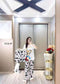 Pajamas Women Summer Thin Short Sleeve Sweet Look Adorable Cartoon Mickey Mouse Three-Piece Loungewear Sets Sleepwear