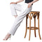 Img 5 - Harem Pants Women Loose White Slim Look Casual Cotton Blend Ankle-Length Carrot