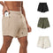 Img 1 - Summer Casual Running Shorts Men Solid Colored knee length Jogging Fitness Training Pants