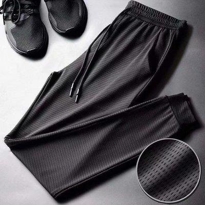 Sport Pants Summer Trendy Loose Silk Ankle-Length Thin Pants