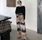 Img 11 - Trendy Dye Casual Summer Women Loose Wide Leg Long High Waist Straight Pants