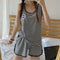 IMG 107 of Padded Pajamas Sets Summer Tank Top Innerwear One Piece Outdoor Loungewear Sleepwear