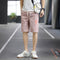 Summer Men Casual Shorts Straight Pants Sporty Cargo Mid-Length Beach Shorts