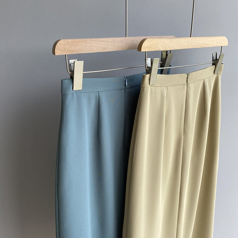 IMG 145 of Sets Korean Short Sleeve Blazer Tops Splitted Skirt Outerwear