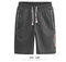 IMG 110 of Mid-Length Shorts Summer Men knee length Korean Casual Pants Thin Trendy Shorts