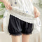 Img 11 - Summer Chiffon Women High Waist Fold Loose Casual Drawstring Cozy Minimalist Wide Leg Pants
