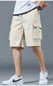 IMG 113 of Cargo Shorts Men Summer Loose Casual Pants ins Korean Trendy Hip-Hop Pocket knee length Shorts