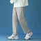 Gray Matching Pants Wide Leg Trendy ins Straight Loose All-Matching Sport Long Pants
