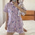 Img 1 - Summer ins Korean Sweet Look Short Sleeve Shorts Cardigan Pajamas Women Loungewear Sets