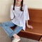 IMG 132 of Trendy Doll Blouse Plus Size Short Sleeve T-Shirt Women Summer Loose Niche Slim Look Tops Undershirt T-Shirt