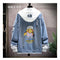 IMG 111 of Denim Loose Trendy Jacket Tops Outerwear