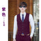 Suits Vest Suit Formal Slim Look Uniform Tank Top Plus Size V-Neck Outerwear