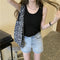 Img 2 - Popular Bare Back Short Strap Sporty Tank Top Women Summer Korean Belly Tops Outdoor Tank Top