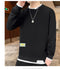 IMG 117 of Sweatshirt Trendy insRound-Neck Tops Loose Non Long Sleeved T-Shirt Outerwear