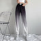 Img 6 - Summer Gradient Trendy Jogger Ice Silk Drape Casual Pants Loose Thin Women