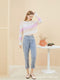 Img 2 - See Through Sweater Women Thin Loose Short Tops Japanese Demure
