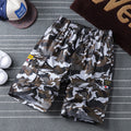 IMG 104 of Men Summer Cotton Loose Plus Size Outdoor Casual Shorts Trendy Breathable knee length Beach Shorts