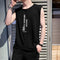 Men Tank Top Trendy Hip-Hop Stylish Summer Young Sporty Vest Matching Tops Thin Printed te Tank Top