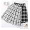 IMG 109 of Chequered Shorts Women Summer Plus Size Loose Casual Pants High Waist Straight Thin Bermuda Shorts
