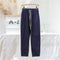 Img 10 - Cotton Blend Women Pants Loose Plus Size Thin Colourful Ankle-Length Straight Casual Pants