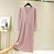 Long Sleeve Dress Women Modal Pajamas Loose Trendy Pyjamas Plus Size Pregnant Woman Mom Loungewear Sleepwear