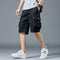 Cargo Shorts Men Summer Loose Casual Pants ins Korean Trendy Hip-Hop Pocket knee length Shorts