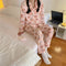 IMG 110 of Pajamas Sets Women All-Matching Adorable Outdoor Loose Popular Loungewear Two-Piece Long Sleeved Tops Sleepwear