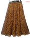 Img 14 - Europe Pleated Floral Skirt Chiffon Summer Skirt
