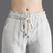 Img 4 - Wide Leg Pants Women Straight Jeans High Waist Loose Drape Long Casual