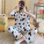 Southeast Asia Pajamas Women Summer Short Sleeve Long Pants Cardigan Sets Korean Adorable ktPopular Popular Loungewear Sleepwear