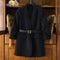 Img 8 - Plus Size Women Elegant Slim Look Blazer Mesh Skirt Sets