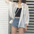 Img 1 - Summer Sunscreen Women Korean All-Matching Slim-Look Thin Loose Cardigan