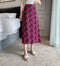 Img 7 - Summer Japanese Floral High Waist A-Line Women Skirt Printed Beach