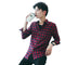 Img 5 - Men Long Sleeved Shirt Teens Trendy Chequered Korean Slim Look All-Matching Men Shirt