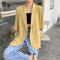 IMG 127 of Blazer Women Summer Korean Casual All-Matching Thin Elegant Loose Three-Quarter Length Sleeves Popular Suit Outerwear