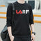 IMG 106 of Round-Neck Sweatshirt insLong Sleeved T-Shirt Trendy All-Matching Loose Tops Outerwear