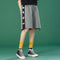 Img 1 - Women Summer Personality Matching Shorts Color-Matching Trendy Loose Wide Leg Slim Look Bermuda q