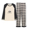 Img 5 - Women Cotton Pajamas Round-Neck Long Sleeved Smooth Trendy Home Loungewear Korean