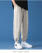 IMG 117 of Summer Thin Pants Men Korean Trendy Drape Casual Loose Jogger Ankle-Length Pants