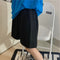 IMG 122 of Bermuda Shorts Pants Women Summer Thin insHigh Street Loose High Waist Casual Wide Leg Suits Shorts